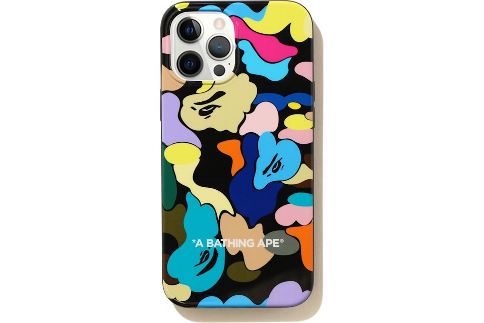 Bape Multi Camo Iphone 12 Pro Max Case Black Ss21 Bape Multi Camo Iphone 12 Pro Max Case Black Ss21