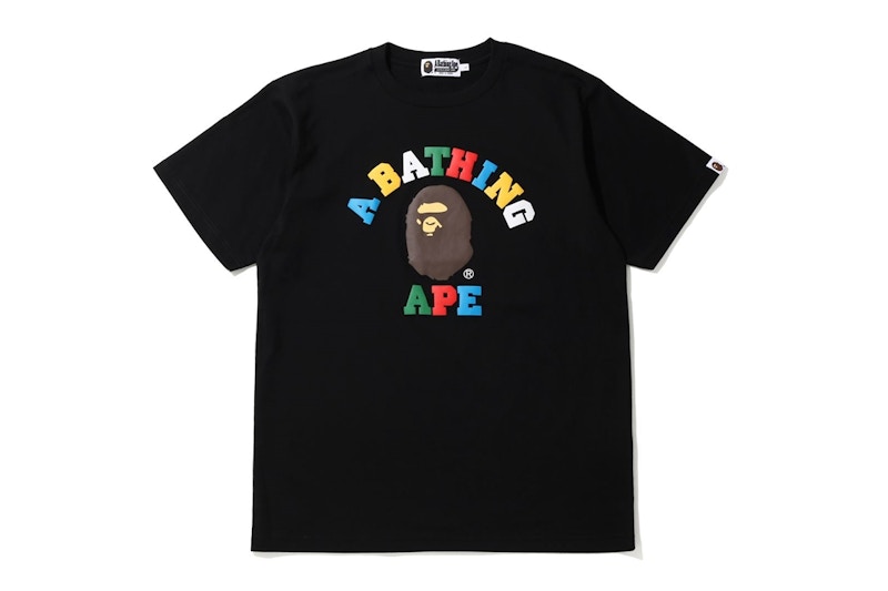 bathing ape college tee