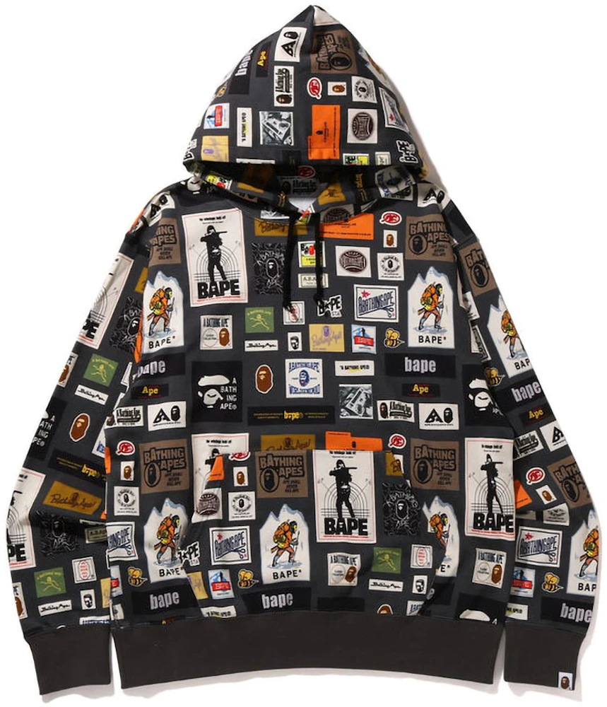 BY BATHING APE RELAXED PULLOVER HOODIE –