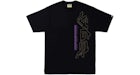 Camiseta BAPE Multi Logo 2 Negro