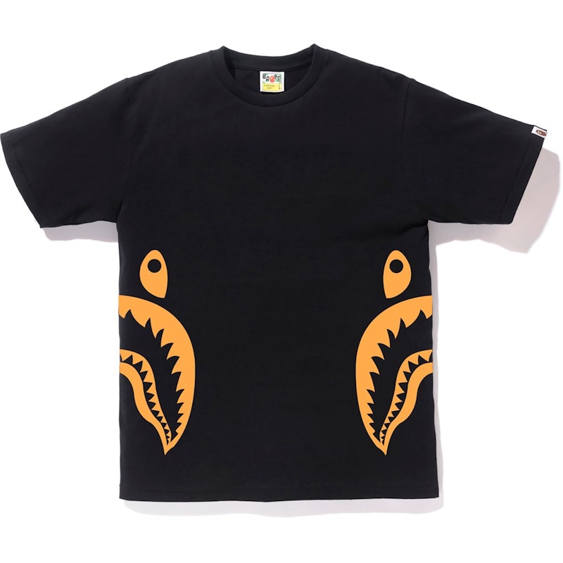 BAPE Bicolor Side Shark Tee (SS22) Black