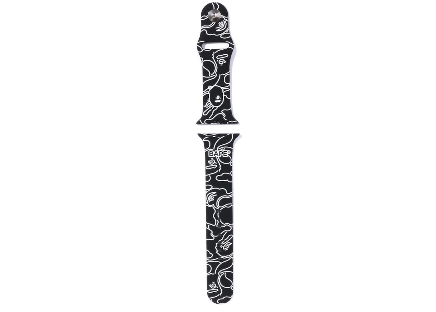 BAPE Neon Camo Apple Watch Band (41/45mm) Black FW22 US