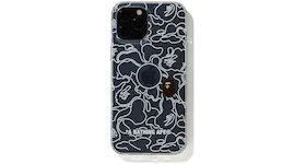 BAPE Neon Camo iPhone 12/12 Pro Case Clear