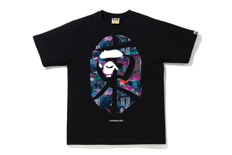 BAPE Neon Tokyo Kanji Tee Black Men's - SS20 - US