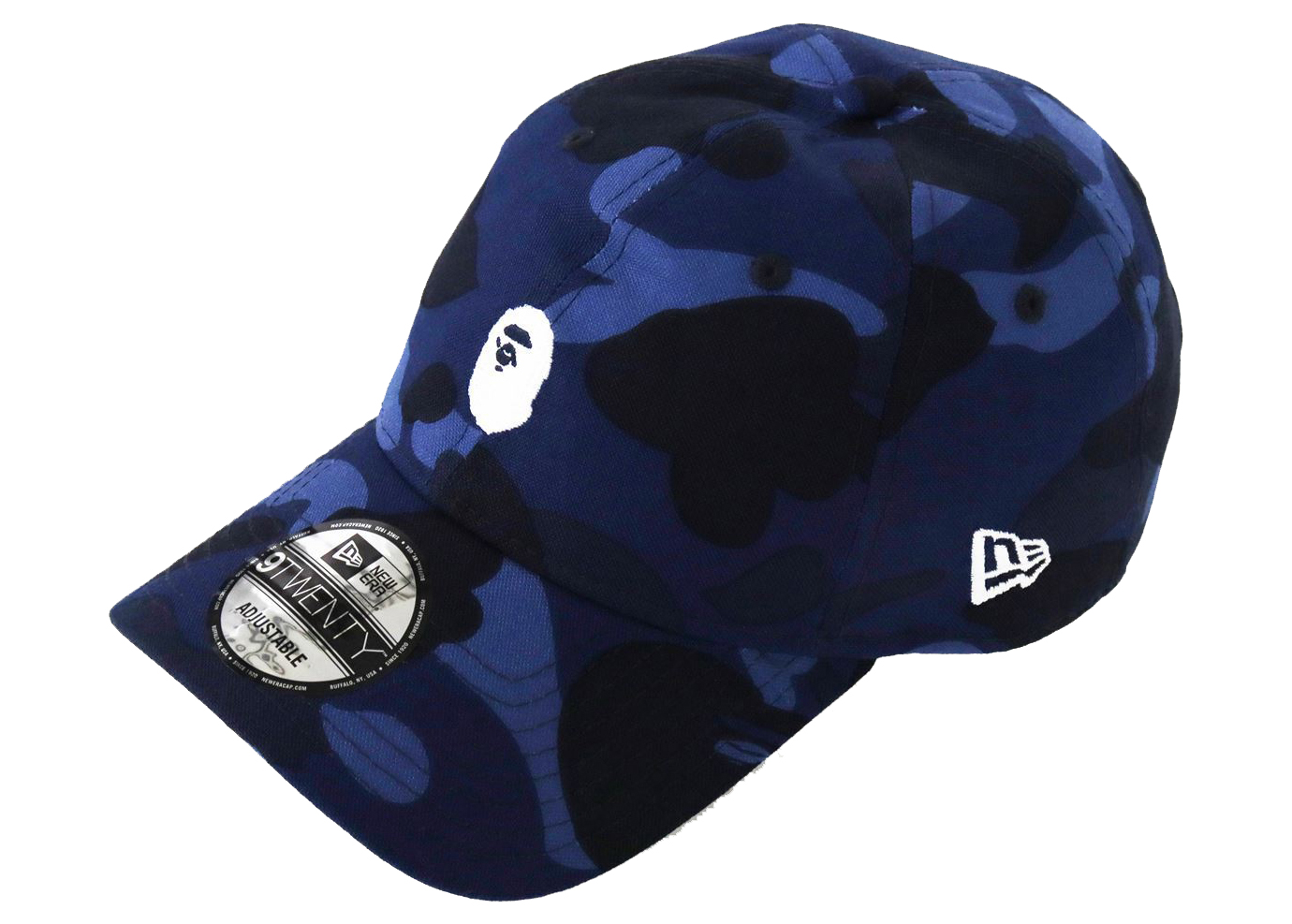 BAPE New Era Color Camo Ape Head 9Twenty Cap Purple - FW21 - US