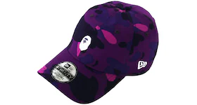 BAPE New Era Color Camo Ape Head 9Twenty Cap Purple