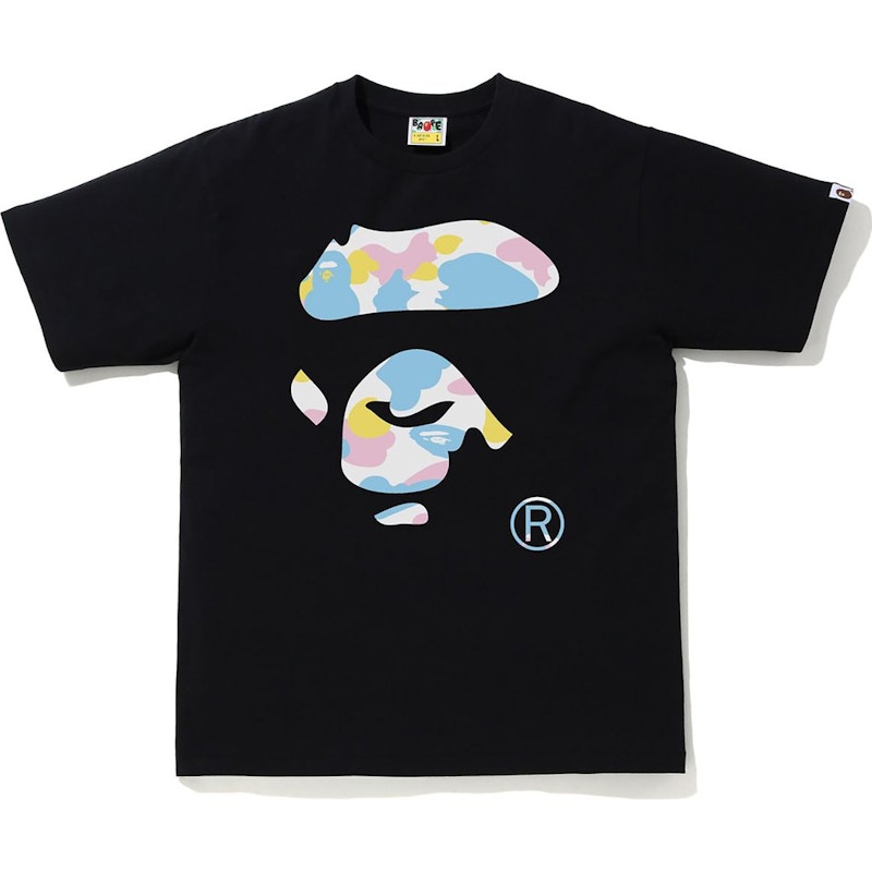 Bape multi hot sale camo shirt