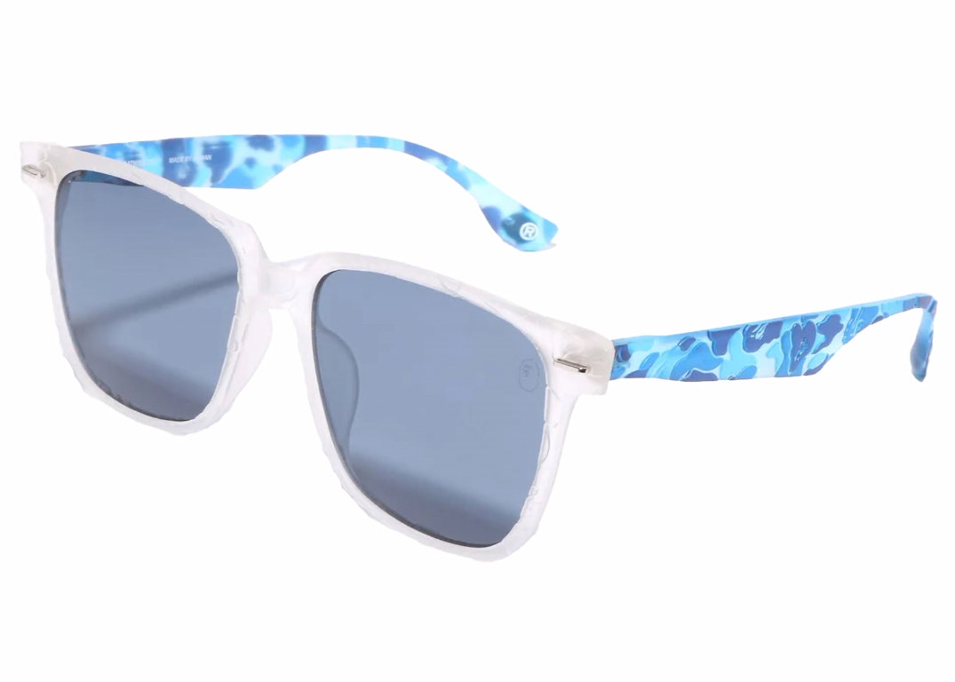 Pre-owned Bape No. 9 Sunglasses Blue