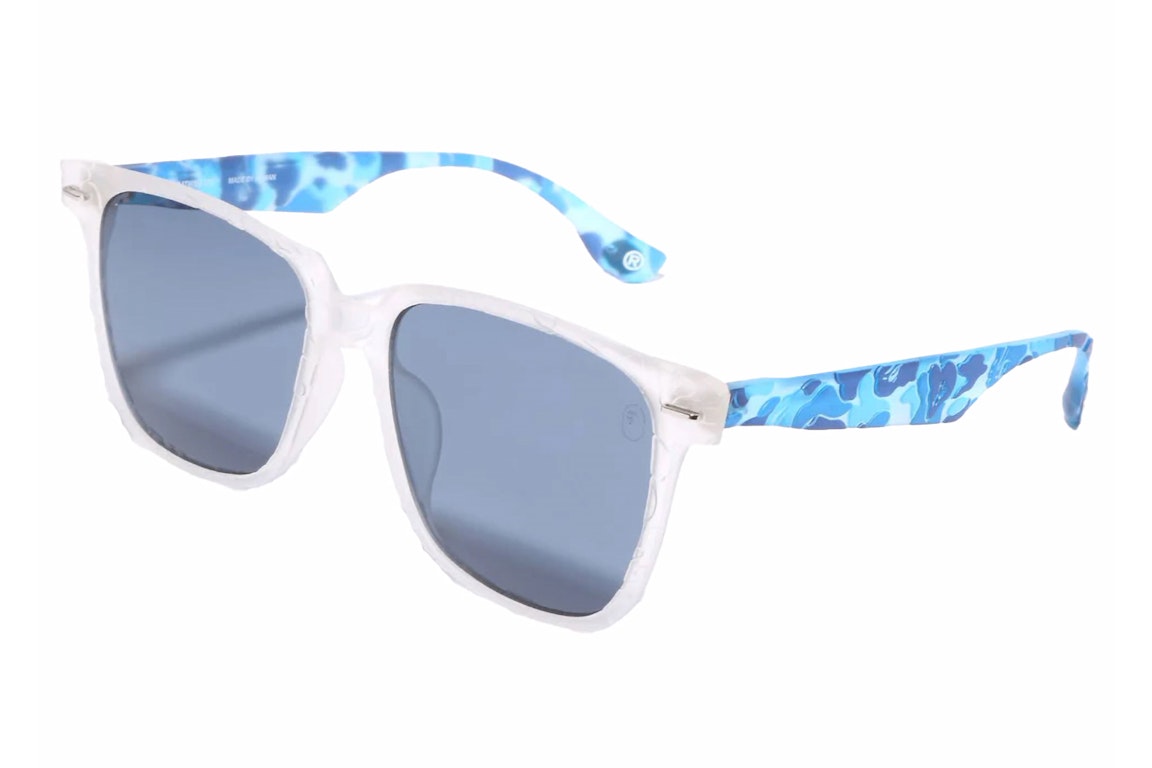 Pre-owned Bape No. 9 Sunglasses Blue