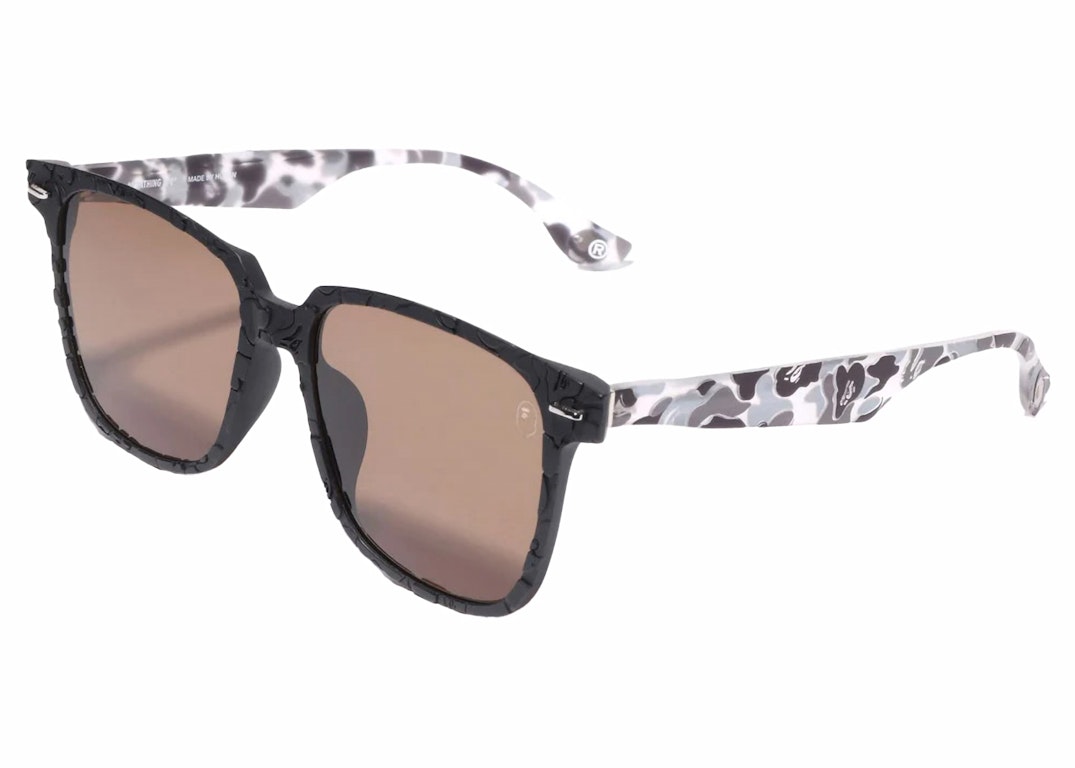 Pre-owned Bape No. 9 Sunglasses Gray