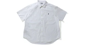 BAPE One Point BD S/S Shirt White