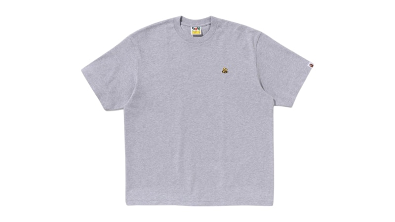 BAPE One Point Bee Relaxed Fit Tee Gray
