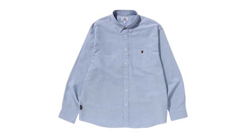 ファッションなデザイン BAPE One Point Cordura Oxford Shirt Sax Men's - SS24 - US トップス