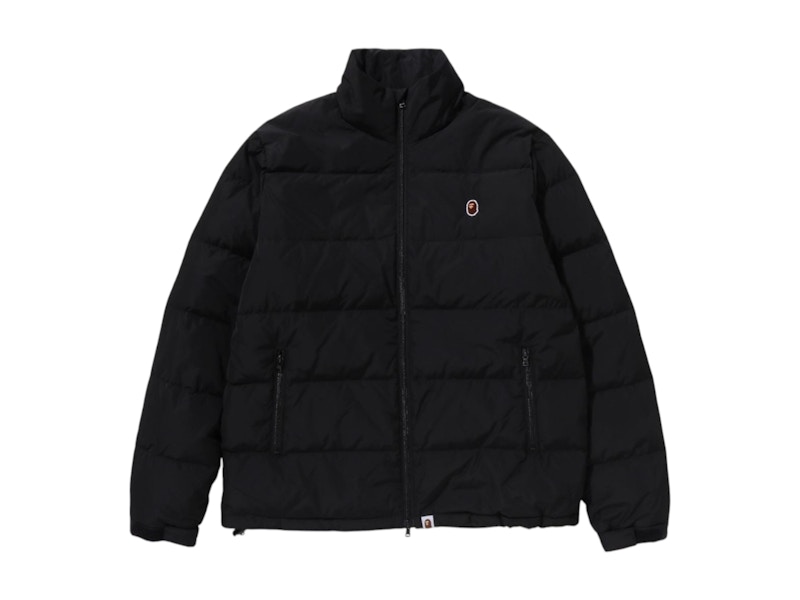 Pre-owned Bape Men's  One Point Down Jacket In Black