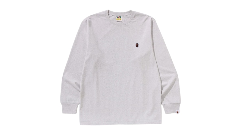 BAPE One Point L/S Tee Gray