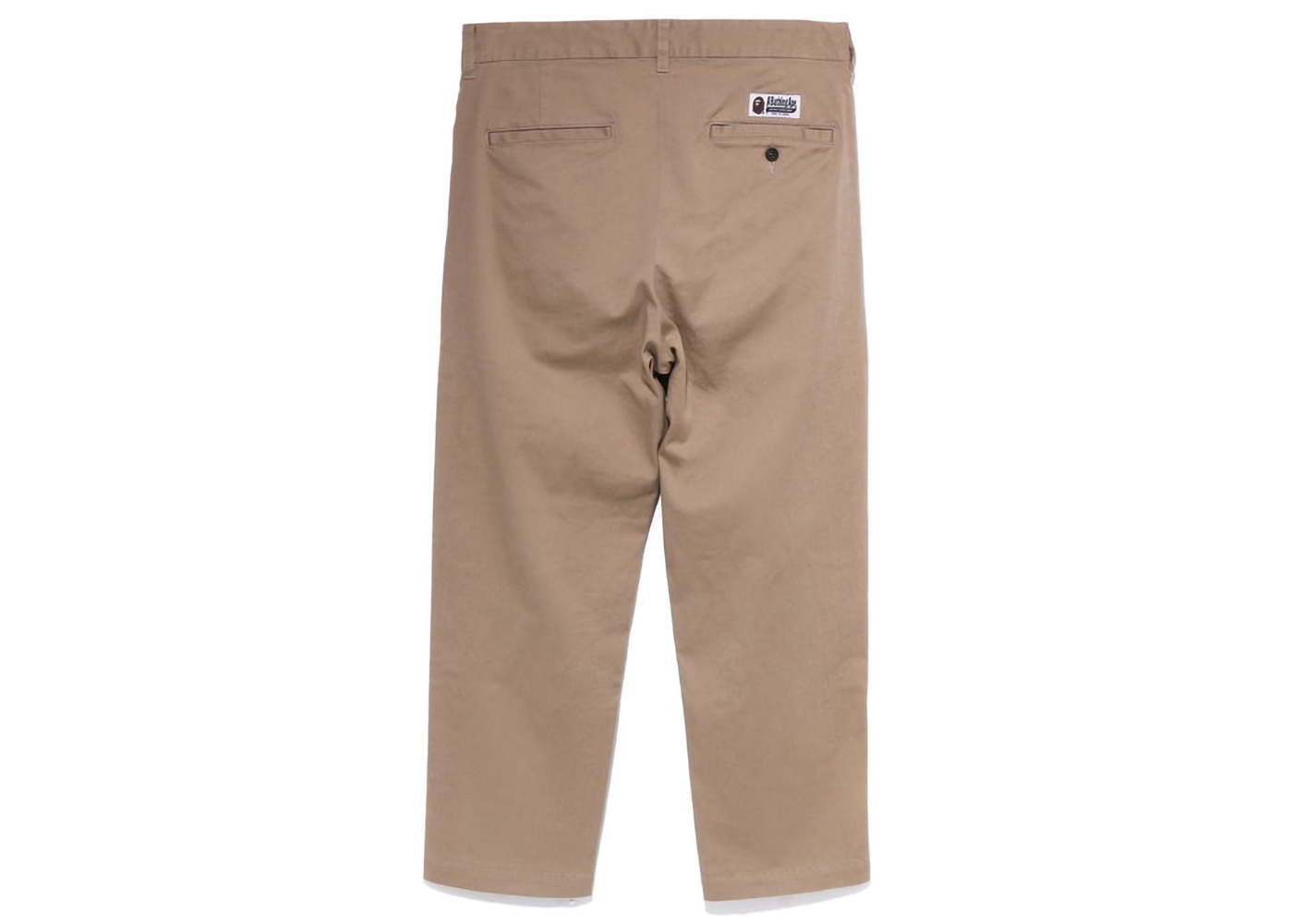 BAPE One Point Loose Fit Chino Pants (SS23) Beige Men's - SS23 - US
