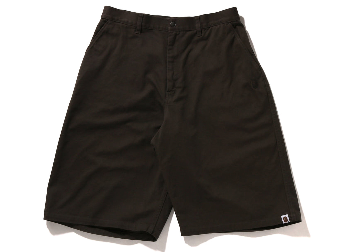 BAPE One Point Loose Fit Chino Short Charcoal