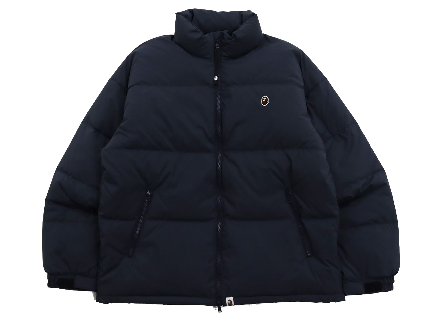 BAPE One Point Loose Fit Down Jacket Navy Men's - FW21 - US