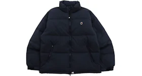 BAPE One Point Loose Fit Down Jacket Navy