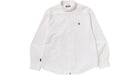 Chemise BAPE One Point Oxford L/S blanche