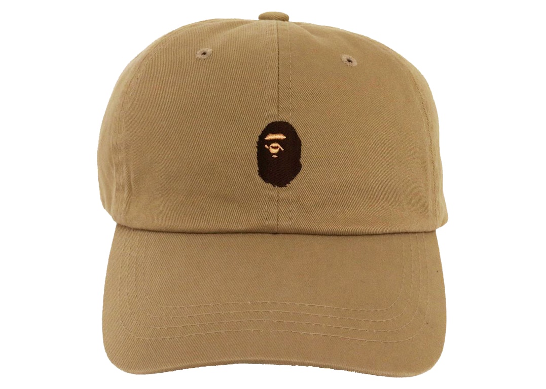 Pre-owned Bape One Point Panel Cap Beige
