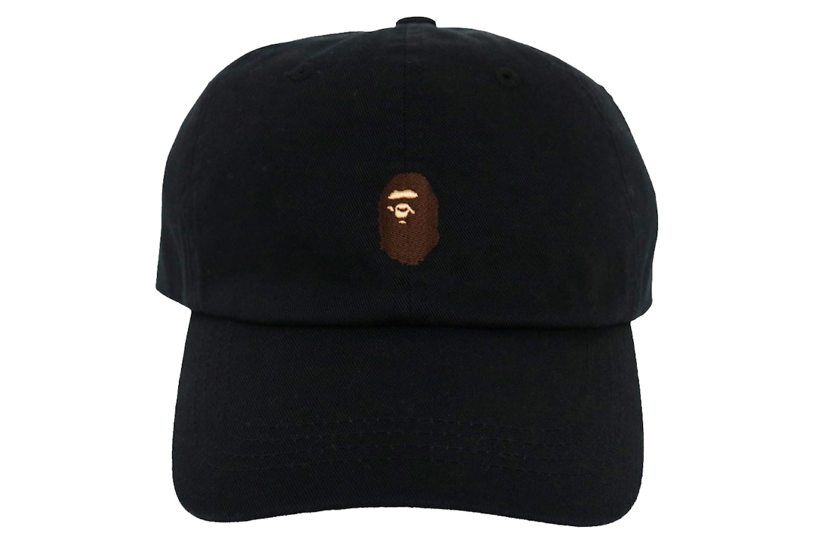 Pre-owned Bape One Point Panel Cap Black