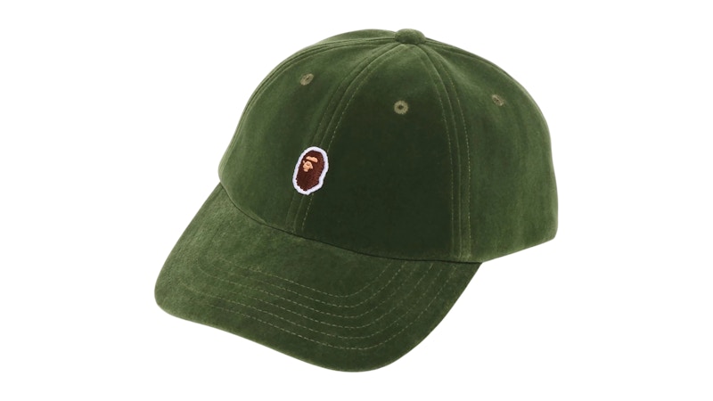 BAPE One Point Panel Cap Olive Drab
