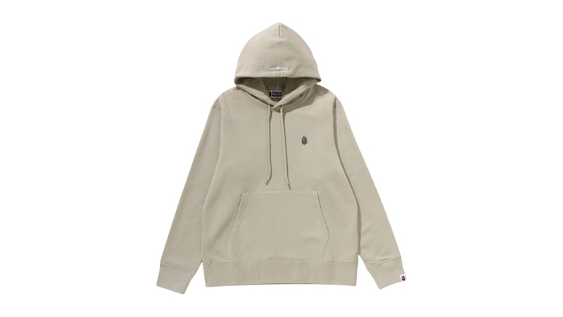 Felpa con cappuccio BAPE One Point Beige