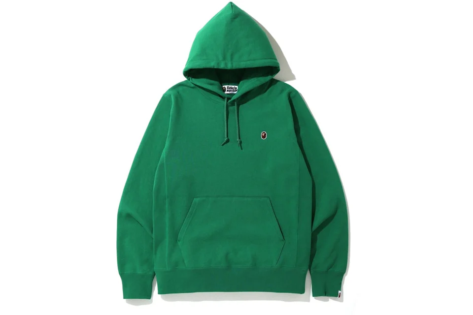 BAPE One Point Pullover Hoodie Green