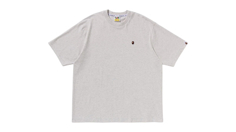 BAPE One Point Relaxed Fit Tee Gray