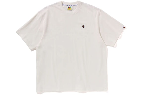 BAPE One Point Relaxed Fit Tee Ivory