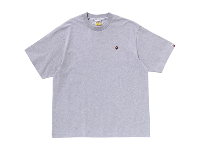 BAPE One Point Relaxed Fit Tee (SS25) Gray