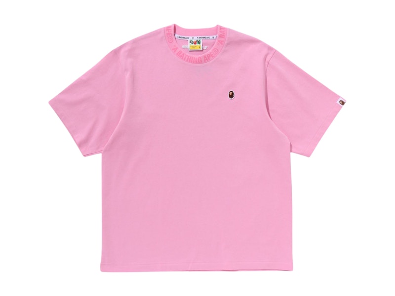 BAPE One Point Relaxed Fit Tee (SS25) Pink