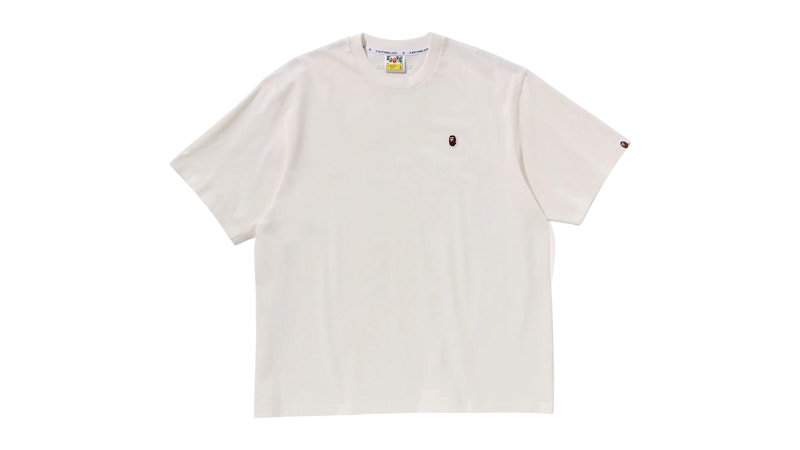 BAPE One Point Relaxed Fit Tee (SS26) Ivory