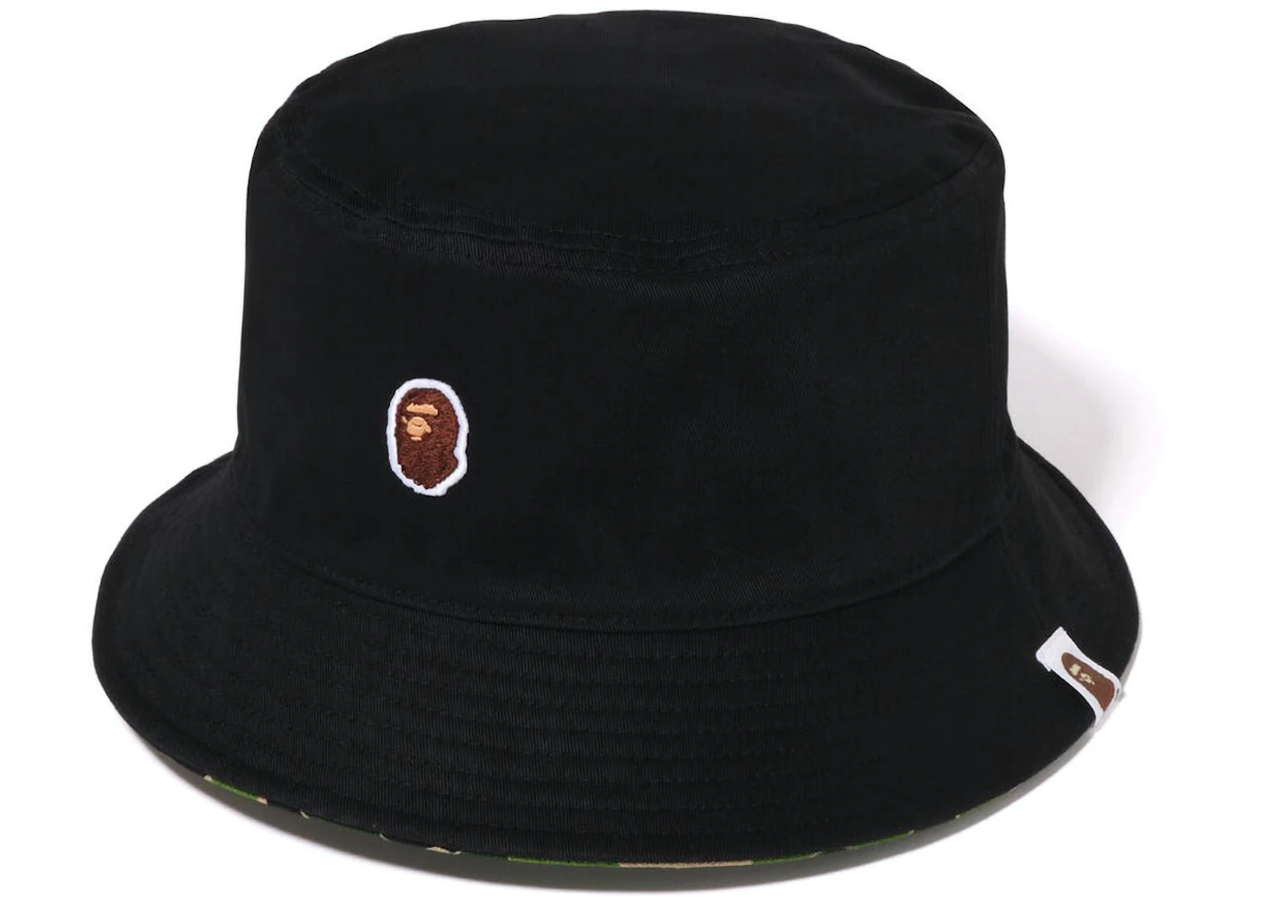 BAPE One Point Reversible Bucket Hat Black/Green Men's - SS23 - US