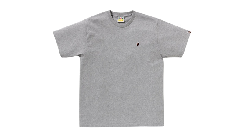 BAPE One Point Tee Grey