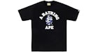 BAPE Online Exclusive College Bapec T-Shirt Schwarz