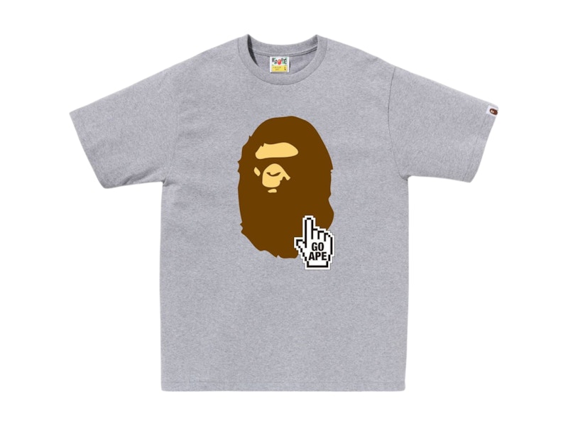 BAPE Online T-Shirt Grau