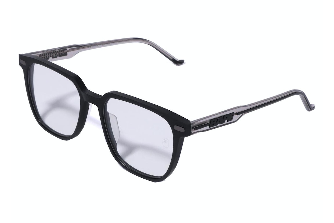 Pre-owned Bape Optical 4 Frame Sunglasses Black
