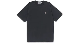 BAPE Overdye Ape Head One Point Relaxed Fit Tee Black
