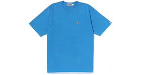 BAPE Overdye Ape Head One Point Relaxed Fit Tee Blue
