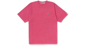 BAPE Overdye Ape Head One Point Relaxed Fit Tee Pink