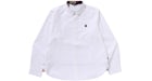 BAPE Camicia Oxford Bianco