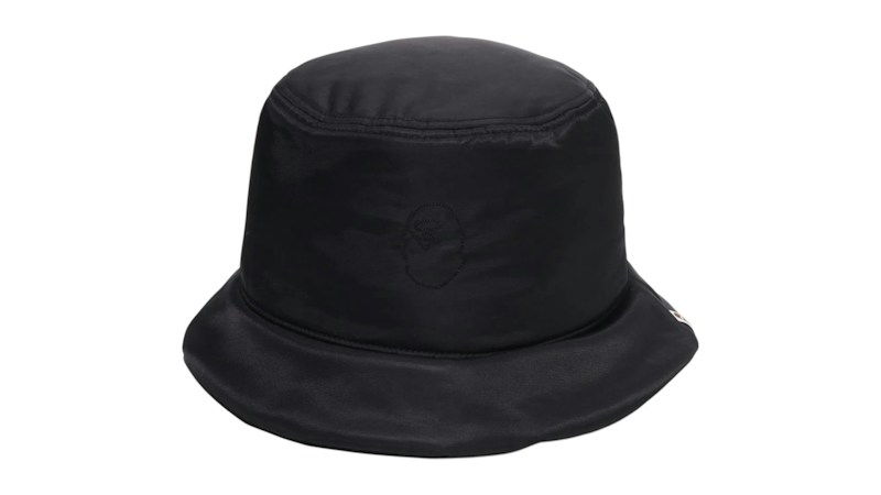 BAPE Padded Bucket Hat Black