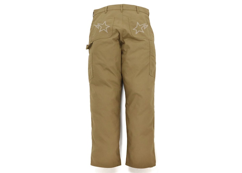 BAPE Painter Pants Beige Men's - FW21 - US