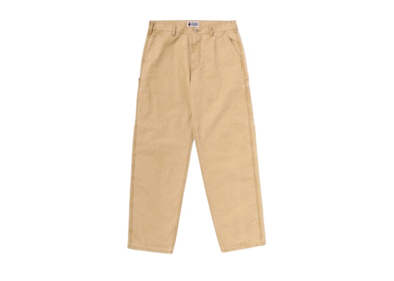 BAPE Painter Work Pants Beige