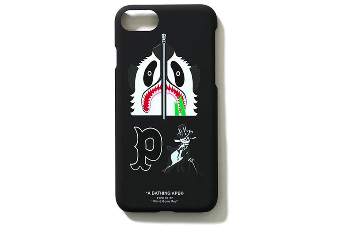 BAPE Panda Iphone 8 Case Black