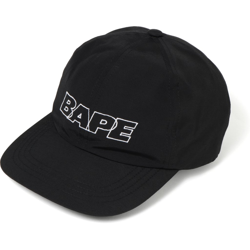 BAPE x CDG Panel Cap Black Men's - SS21 - US