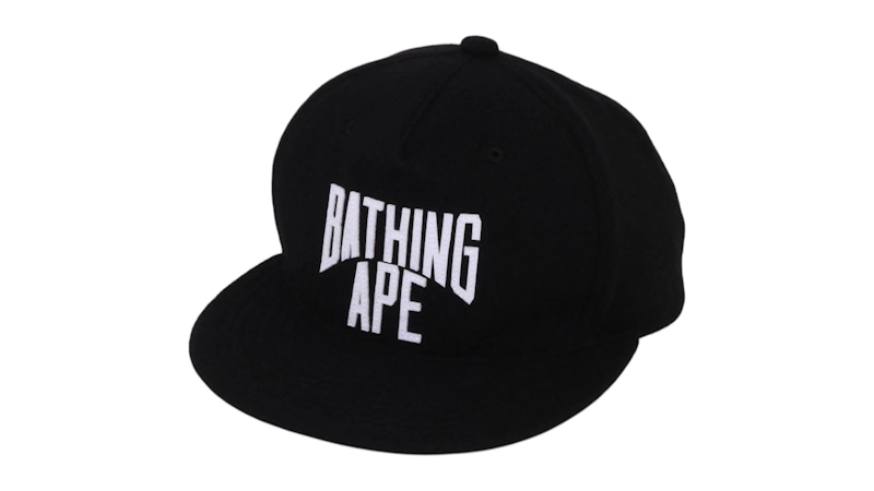 BAPE Patch Snap Back Cap Black