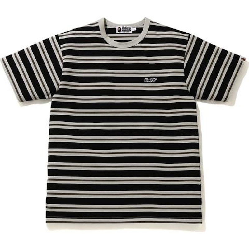 BAPE Patched Hoop Tee Black